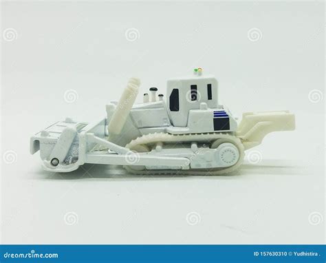 Building Construction Vehicle Toys Models in White Isolated Background ...