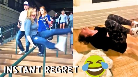 Funny Girls Fails😂instant Regrets😮the Funniest Women Fail Videos Youll