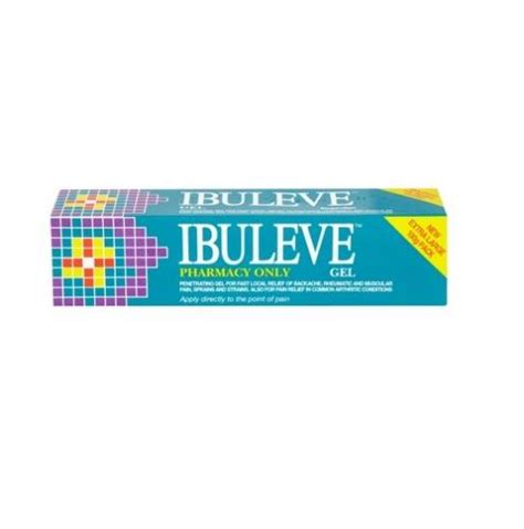 Buy Ibuleve Ibuprofen Gel - 100g | Chemist4U