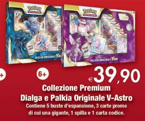 Collezione Premium Dialga E Palkia Originale V Astro Offerta Di Bennet