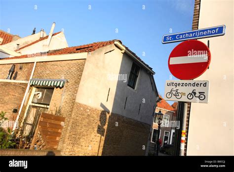 Streets Of Brielle South Holland The Netherlands Stock Photo Alamy