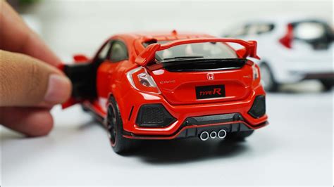 Rp150rb Unboxing Honda Civic Type R Diecast 1 32 Miniatur Honda Civic Type R Youtube