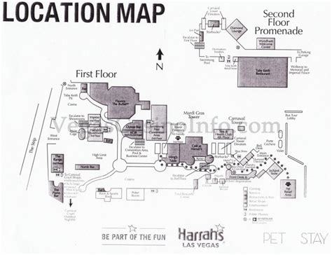 Harrahs Las Vegas Floor Plan - floorplans.click