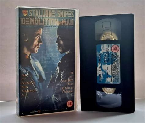 Demolition Man Sylvester Stallone Vintage Vhs Video Eur 3 45 Picclick Fr