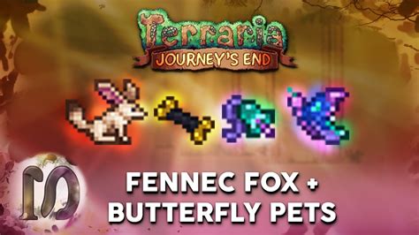 Fennec Fox Pet And Butterfly Pet Terraria 14 Journeys End Exotic