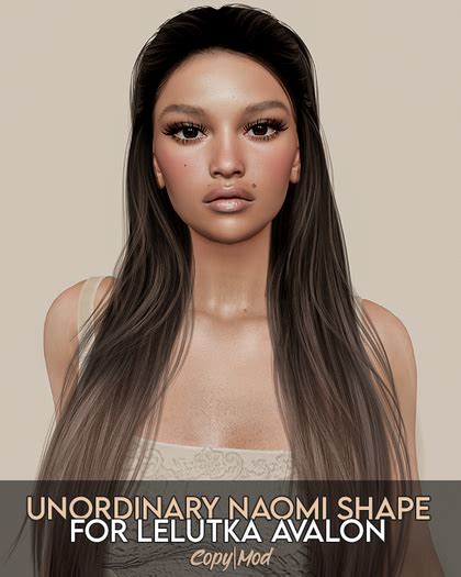 Second Life Marketplace Unordinary Naomi Lelutka Avalon Shape For