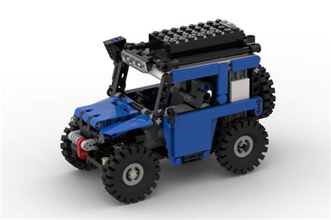 Lego Moc Micro Rc Offroader By Horcikdesigns Rebrickable Build With Lego