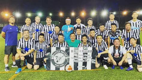 Newcastle United Supporters Golf Equipment Introducing Hong Kong