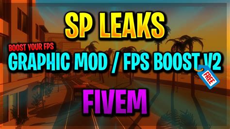 ESX Mini Graphic Mod FPS Boost V2 FREE Script FiveM SP YouTube