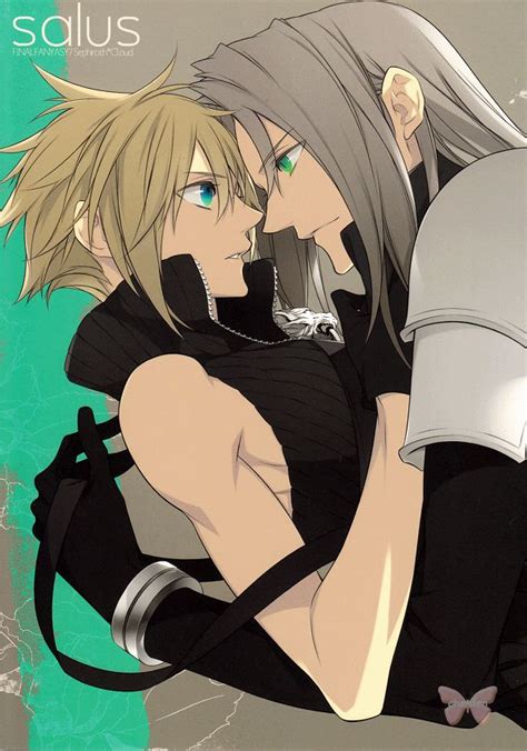 Pin On Sephiroth X Cloud Sephcloud Final Fantasy Vii