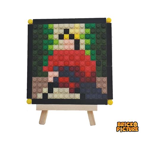 Obras De Arte Pixel Art El Huaso Y La Lavandera Brickpicture