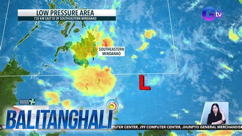 Malaking Bahagi Ng Mindanao Patuloy Na Uulanin Sa Mga Susunod Na Oras