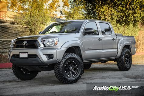 2015 Toyota Tacoma 17 Xd Wheels Xd798 Addict Matte Black Rims With