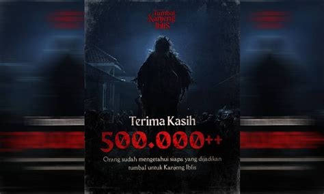 Tumbal Kanjeng Iblis Jaring 500 Ribu Penonton Bioskop