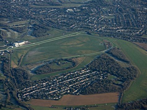 Epsom Downs Racecourse From The Air Thomas Nugent Geograph Britain