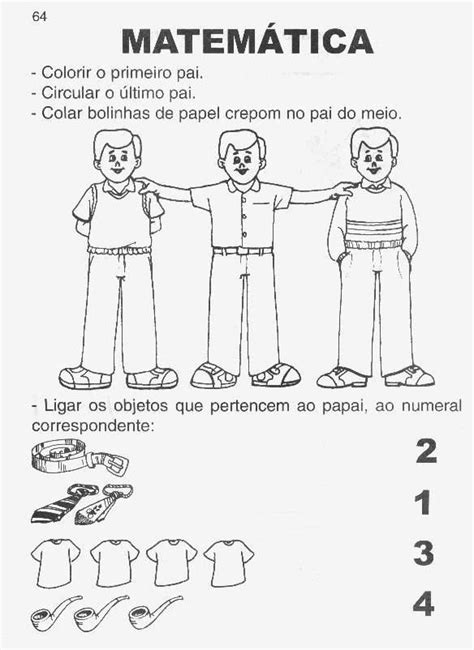 Atividades Para O Dias Dos Pais Espa O Educar