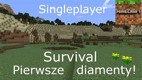 Pierwsze Diaxy Minecraft Survival Youtube