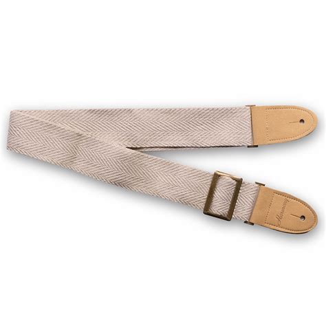 Harmony Hemp Strap Cream Gitarrengurt Musik Produktiv