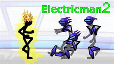 SUPER SAIYAN STICKMAN | Electric Man 2 - YouTube