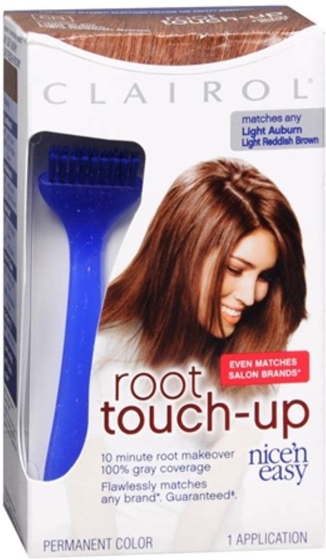 Clairol Nice N Easy Permanent Root Touch Up 6R Light Auburn Reddish