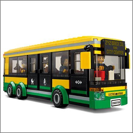 Amazon LEGO City Town Bus Station 60154 Building Kit 337 Piece