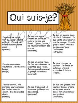 Lis Ou Coute Et Dessine L Automne French No Prep Fall Autumn Reading