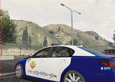 Bangladesh Dhaka DMP Police Lexus GS 350 - GTA5-Mods.com