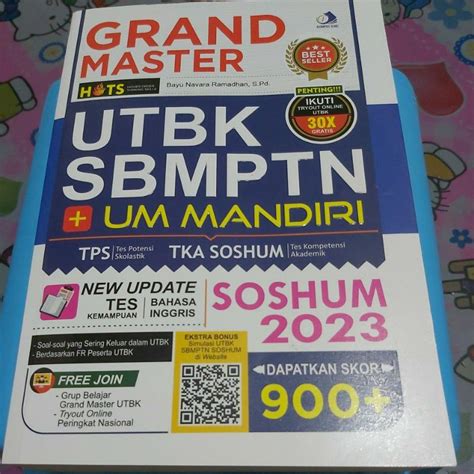 Jual Jual Cepat Buku Original Grand Master Utbk Sbmptn Um Mandiri Tps