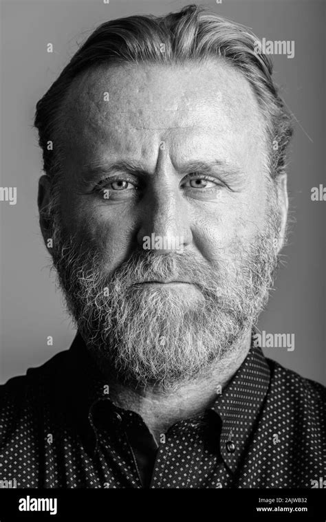 Mature Bearded Man In White Hi Res Stock Photography And Images Alamy