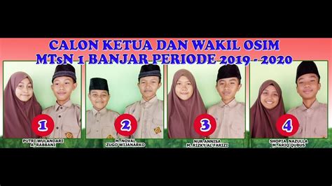 Osis Mts Negeri Banjar Youtube