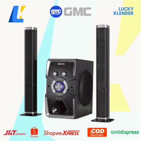 Jual Speaker Gmc U Bluetooth Sound Bar Aktif Multimedia In Watt