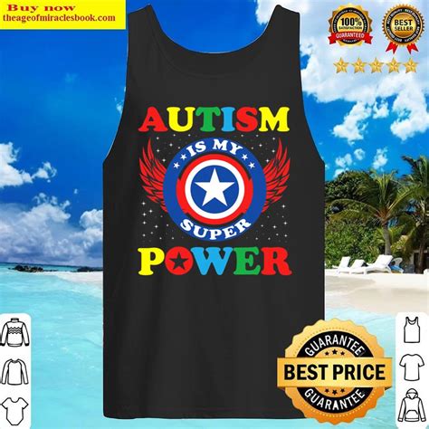 Autism Is My Super Power Superhero Autism Awareness Shirt