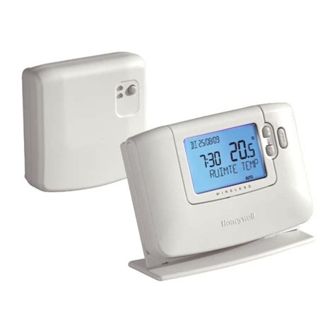 Honeywell CM900 CM927 CM921 Wireless Room Thermostat Installation