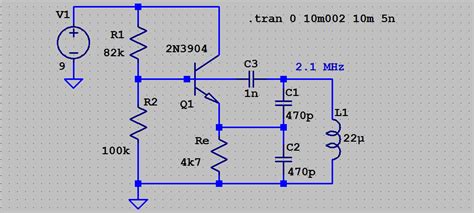 Hartley Oscillator Design