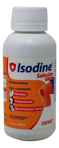 Isodine Solución Antiséptica Tópica Frasco De 120 Ml MercadoLibre