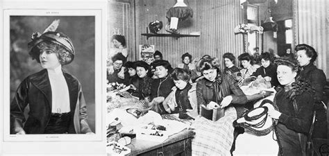 On The Left Geneviève Lantelme Actrice Les Modes 1908 On The Right