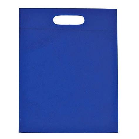 Plain Blue Non Woven D Cut Bags For Shopping Capacity 2 Kg At Rs 120