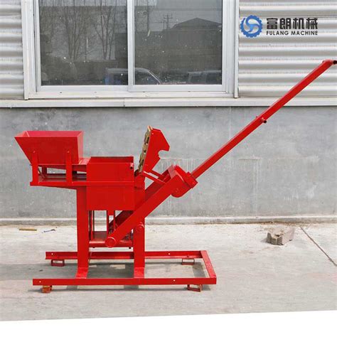 Compressed Earth Brick Block Press Machine Machine Moulage Brique Bloc