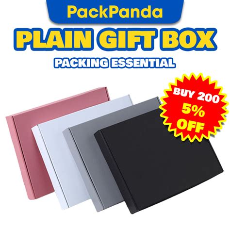 Packpanda Pizza Box Kotak Carton Box Small Box Packing Box Packaging