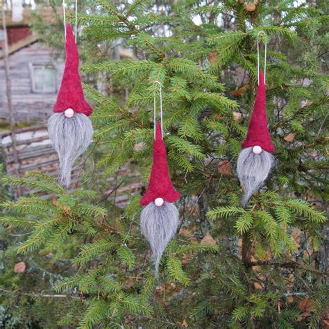 Swedish Tomte Ornaments Jultomte Nisse Swedish Christmas Gnome