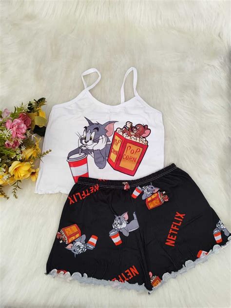 Pijama Bloguerinha Slim Ki Tej Imp Rio Lingerie