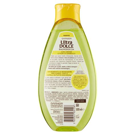 Bagnodoccia Ultra Delicato Ultra Dolce Limone E Fiore Di Sambuco 500ml