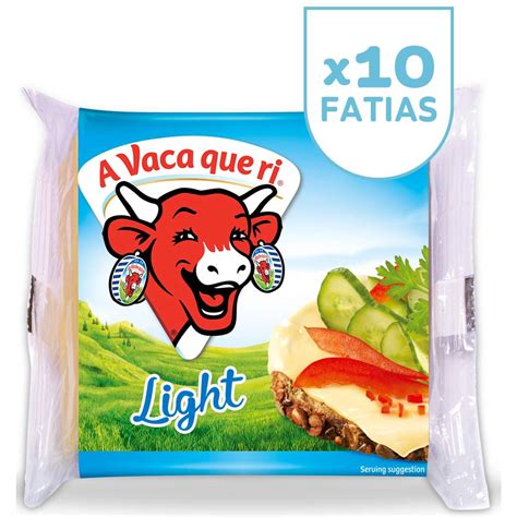 Queijo Fundido Light Fatiado A Vaca Que Ri Continente Online