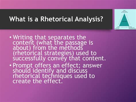 How To Write A Rhetorical Analysis Ppt Download