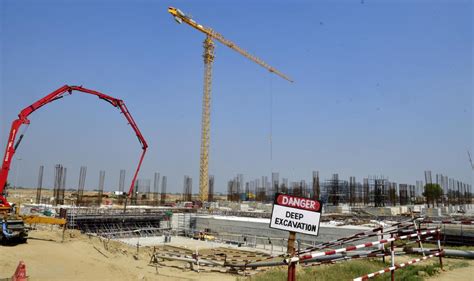 Watch Construction Work In Full Swing At Noida International Airport