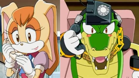 Vanilla The Rabbit And Vector The Crocodile