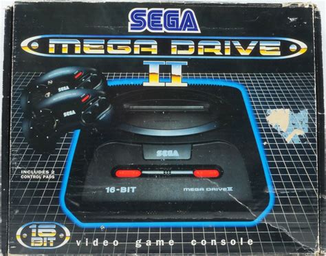 Sega Mega Drive II Console Retro Console Games Retrogame Tycoon