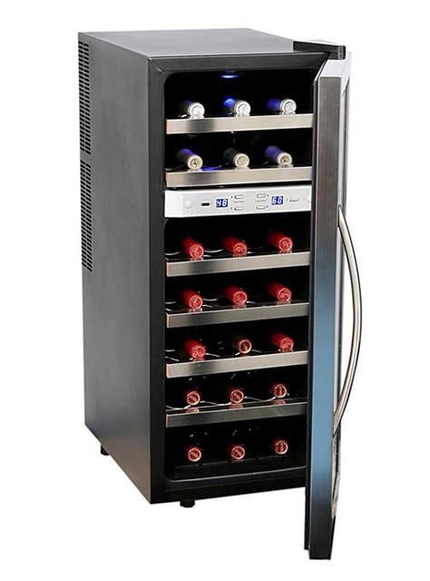 WC-211DZ Whynter 21 Bottle Dual Temperature Zone Freestanding Wine ...