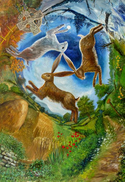 Three hares extended by dashinvaine on DeviantArt