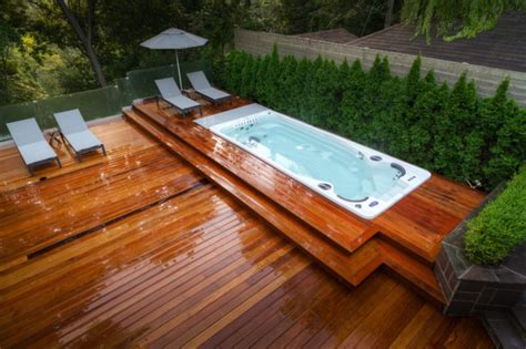 Hydropool Swim Spa Contemporary Swimming Pool Hot Tub San